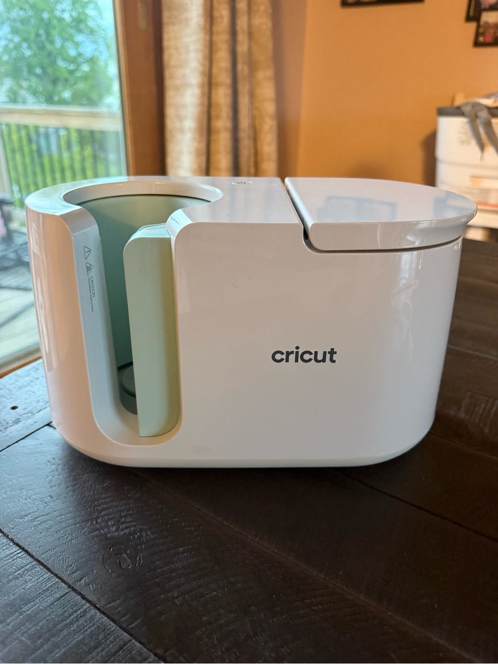 Cricut Mug Press in White with Mint Interior